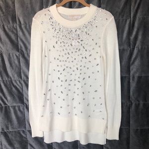 Michael Kors Stone Embellished Sweater